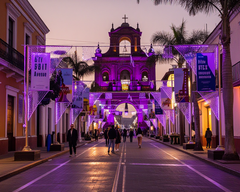 BTS Avenue in Lima