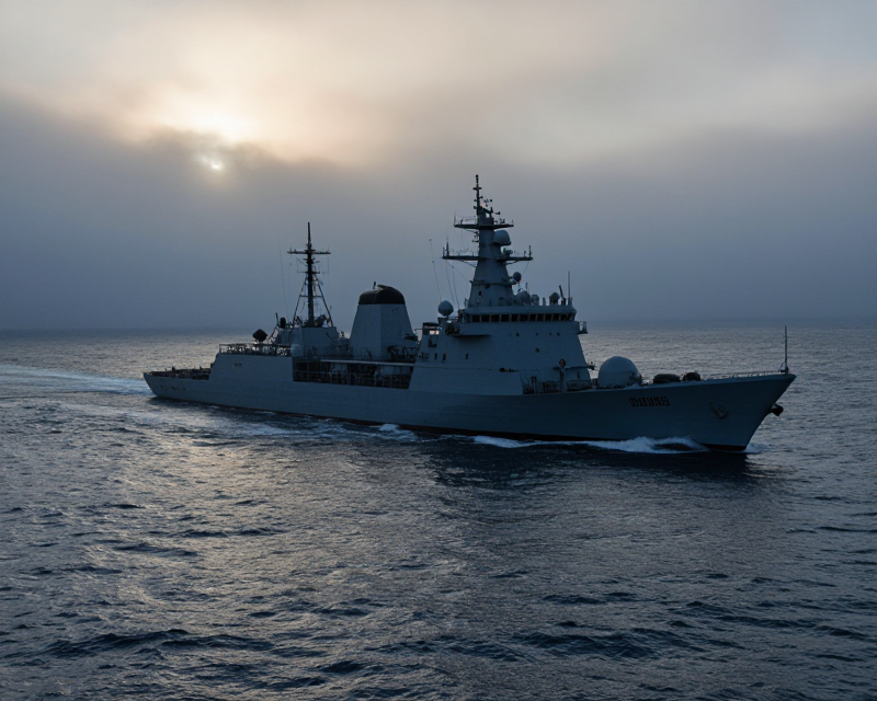 Atmospheric East Sea Naval Patrol