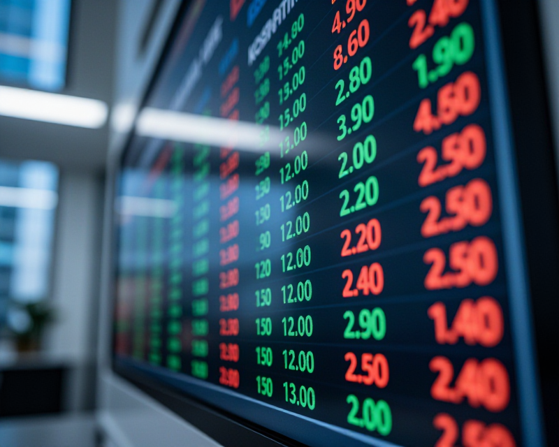 KOSPI Stock Market Visual