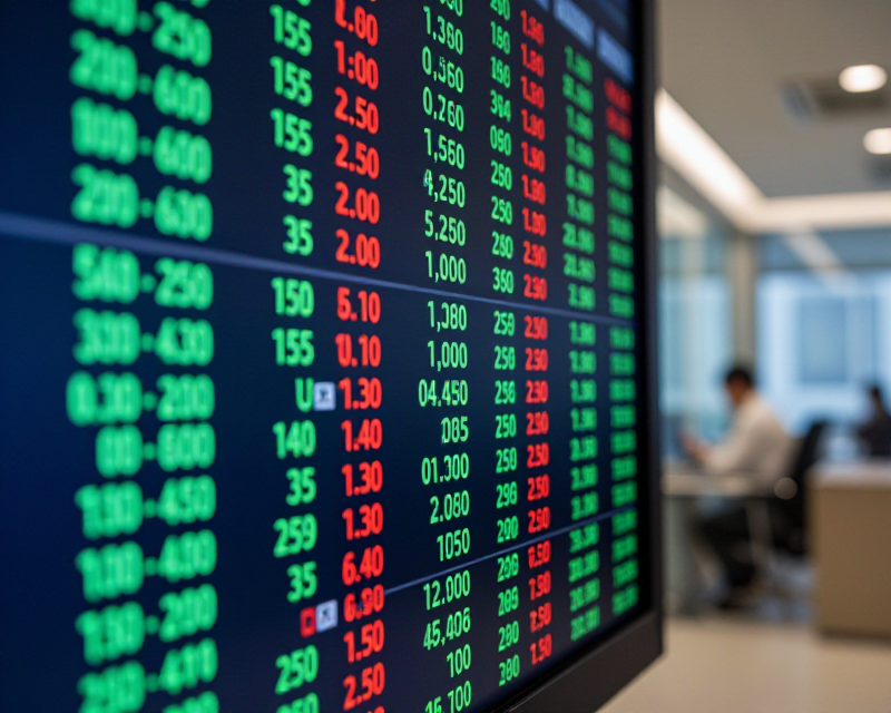 Stock Market Digital Display
