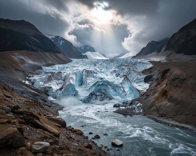 Himalayan Glacier Collapse