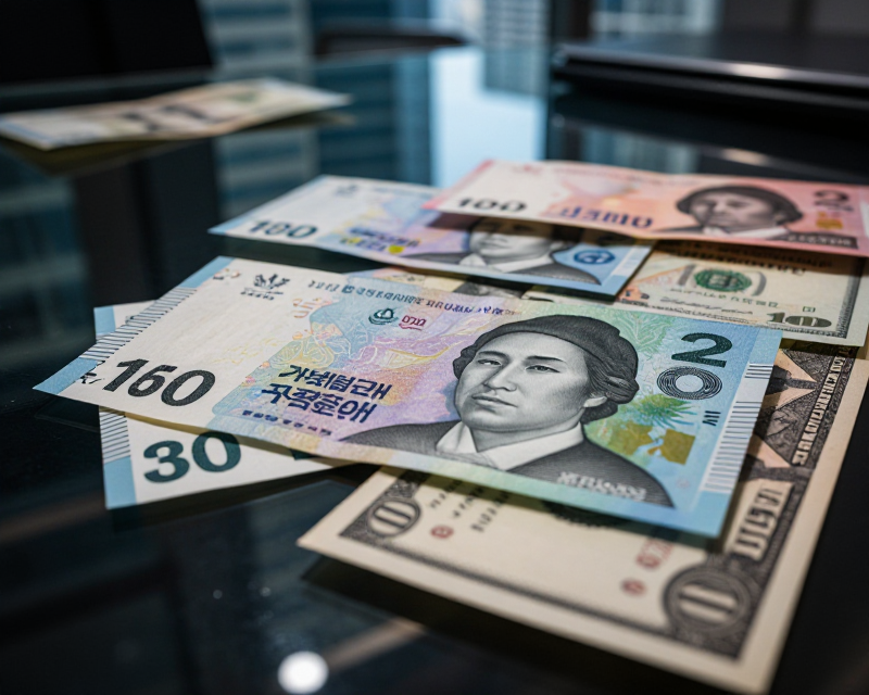 Korean Currency Market Volatility