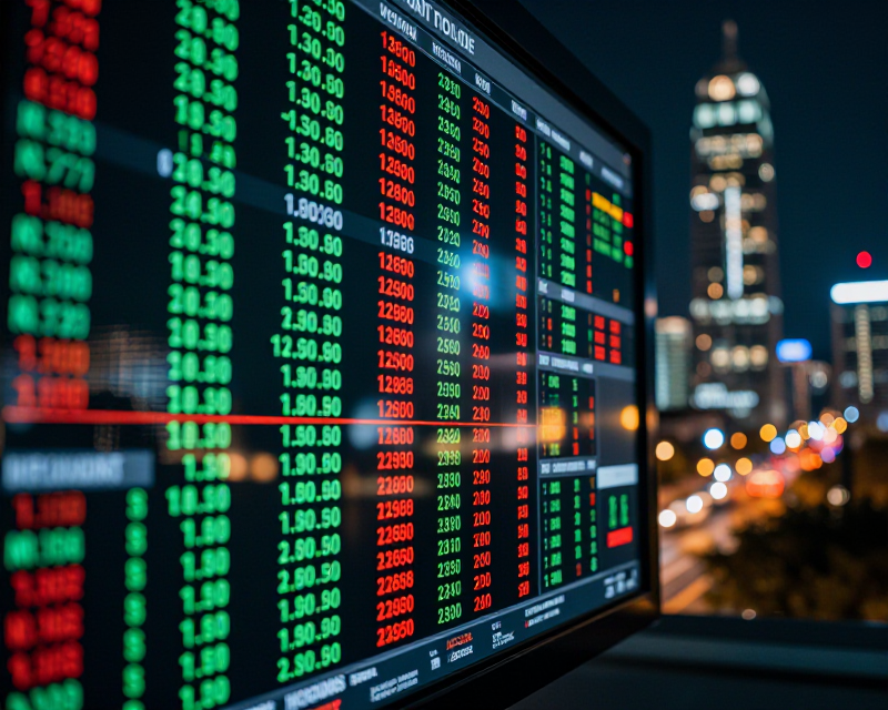 Financial Market Display