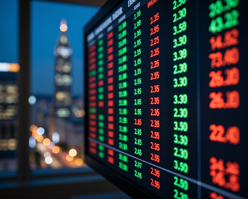 Financial Market Display