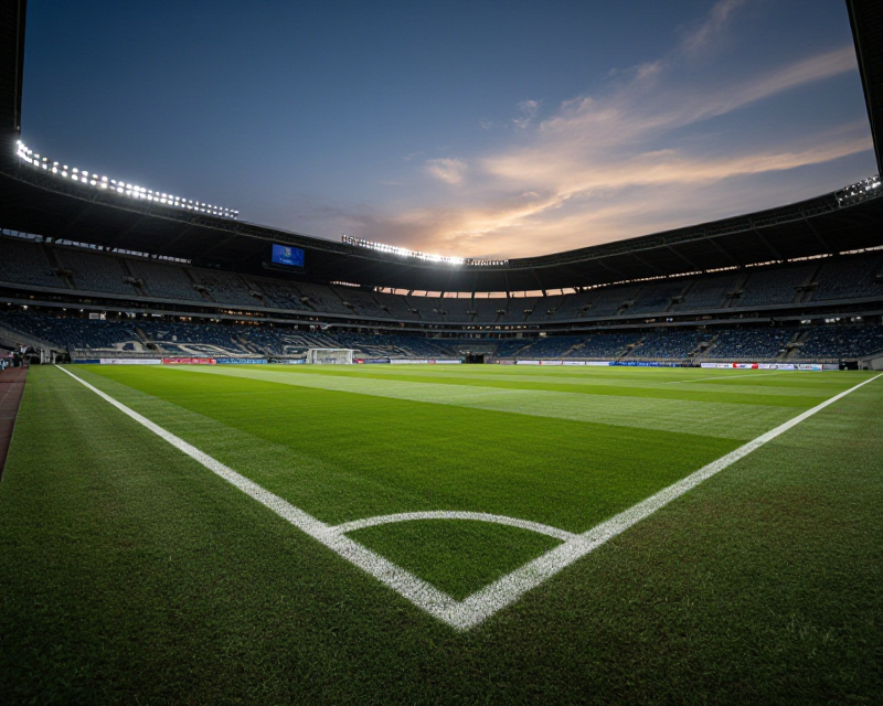 Cinematic Football Stadium Atmosphere